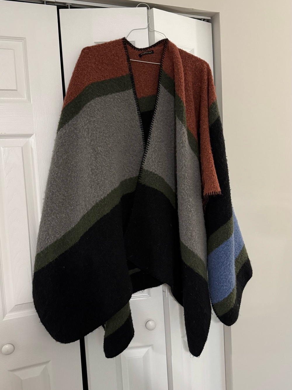 Anthropologie Poncho Shawl Wrap